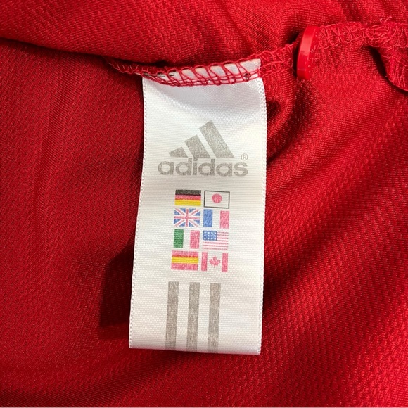 Adidas ClimaCool Nebraska Cornhuskers Red Polo Size 2XL - Picture 5 of 6
